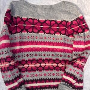 Loft pink sweater Small